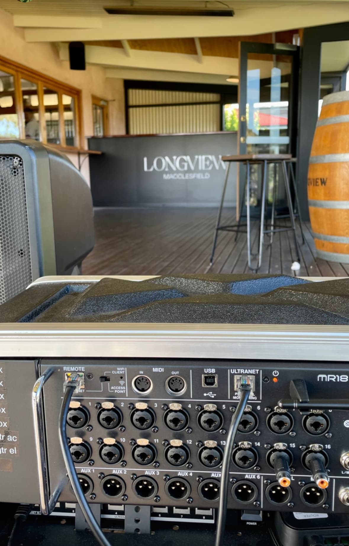 Photo from Longview Vineyard, Friday January 27th 2023
